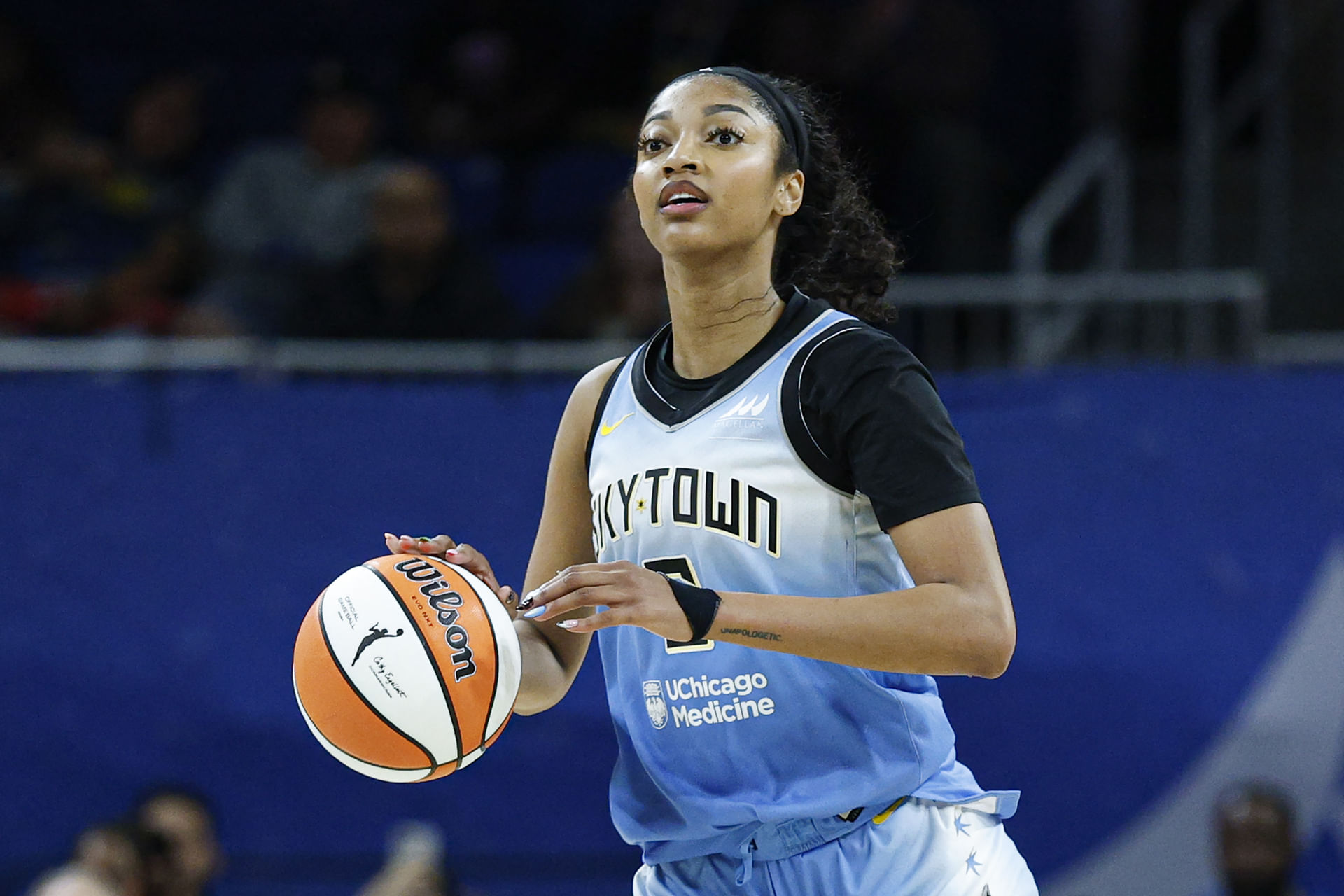 Angel Reese ruled out against Wednesday&#039;s game against Aces. (Photo: IMAGN)