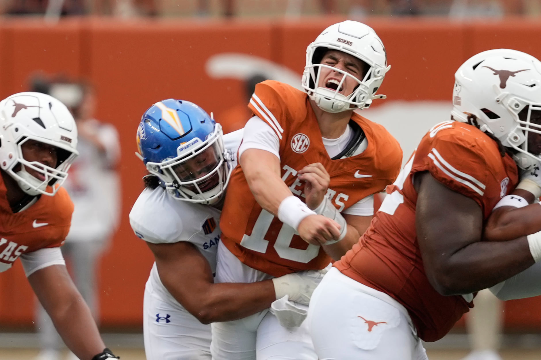 NCAA Football: San Jose State at Texas - Source: Imagn