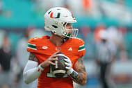 NCAA Football: Miami Hurricanes QB Carson Beck - Source: Imagn