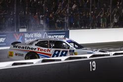 “This kids gotta stop winning”: Bubba Wallace’s spotter reacts to Connor Zilisch’s dangerous WWTR victory celebration