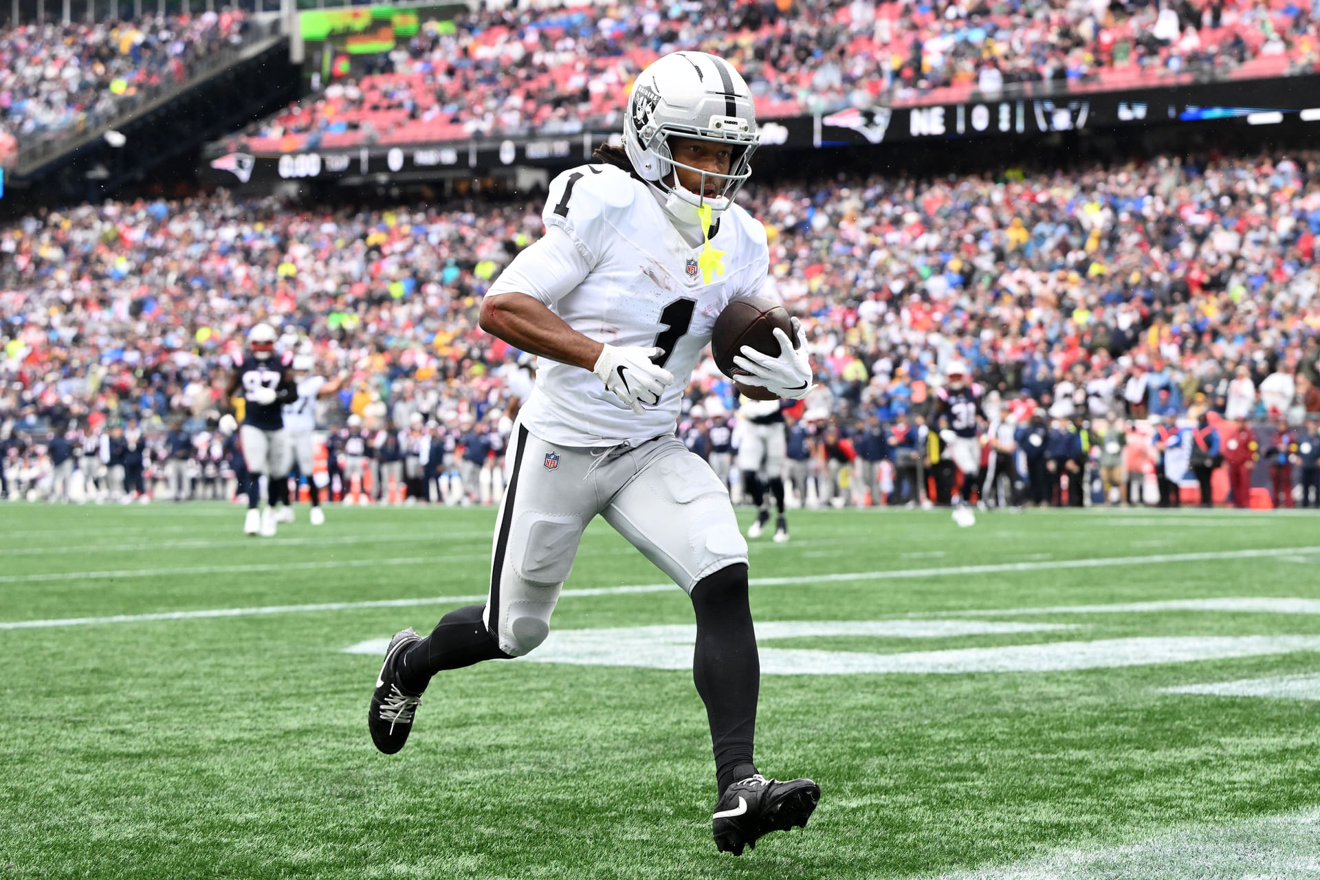 Tre Tucker at Las Vegas Raiders at New England Patriots - Source: Imagn