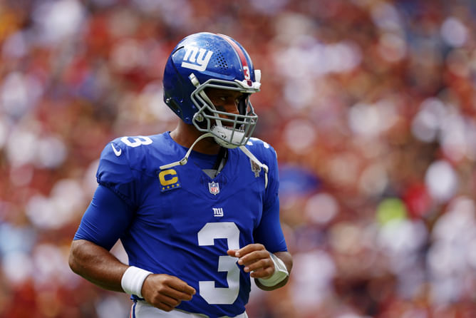 Emmanuel Acho claims Giants set Russell Wilson up "to fail" after disastrous loss to Commanders in Week 1