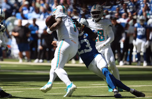 "Put Quinn Ewers in": Dolphins fans want Tua Tagovailoa benched after struggling massively vs. Colts