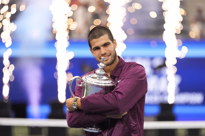 Carlos Alcaraz reveals plans to 'surprise people' with new hairstyle from controversial barber after divisive US Open makeover