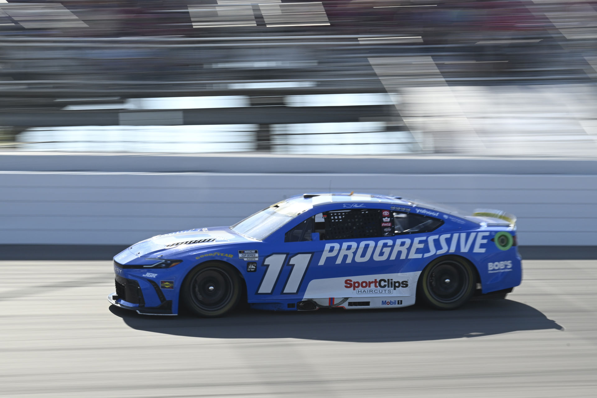 Denny Hamlin drives the #11 Toyota Camry for Joe Gibbs Racing - Source: Imagn