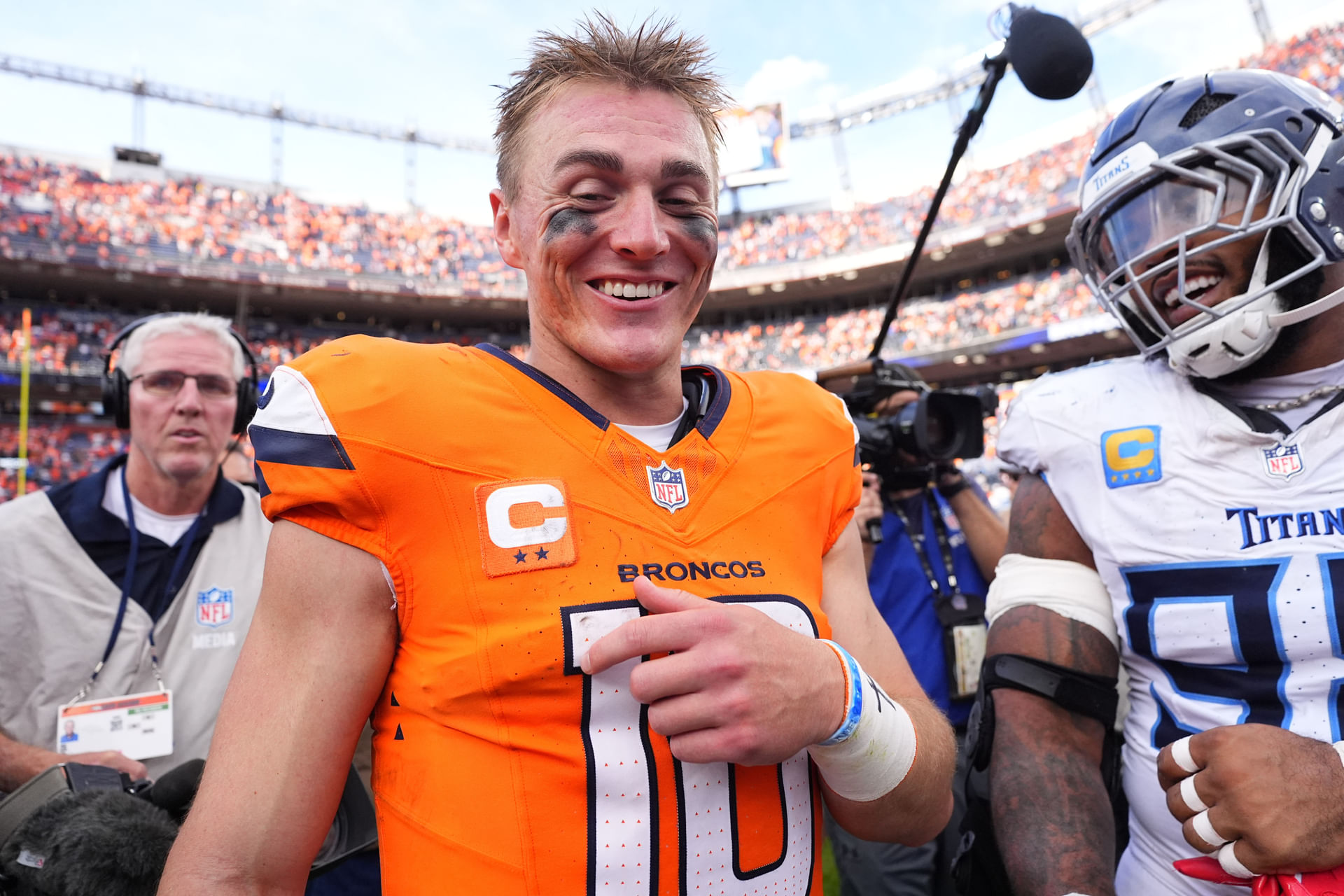 Denver Broncos quarterback Bo Nix - Source: Imagn