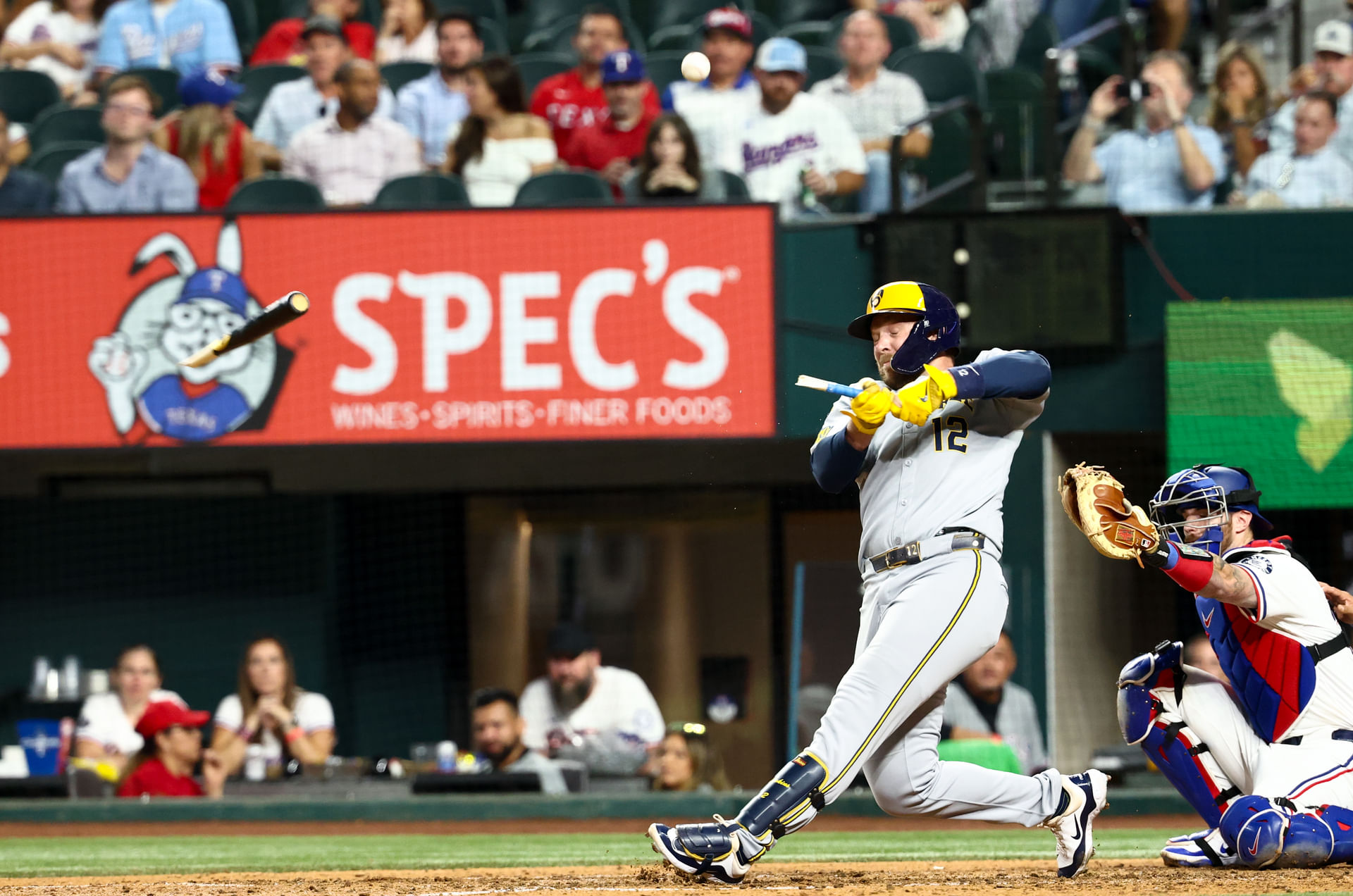 MLB: Milwaukee Brewers at Texas Rangers - Source: Imagn