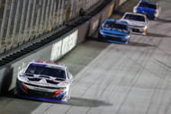 NASCAR Xfinity Series driver Connor Zilisch (88) heads into turn 3 during the Food City 300 at Bristol Motor Speedway - Source: Imagn Images