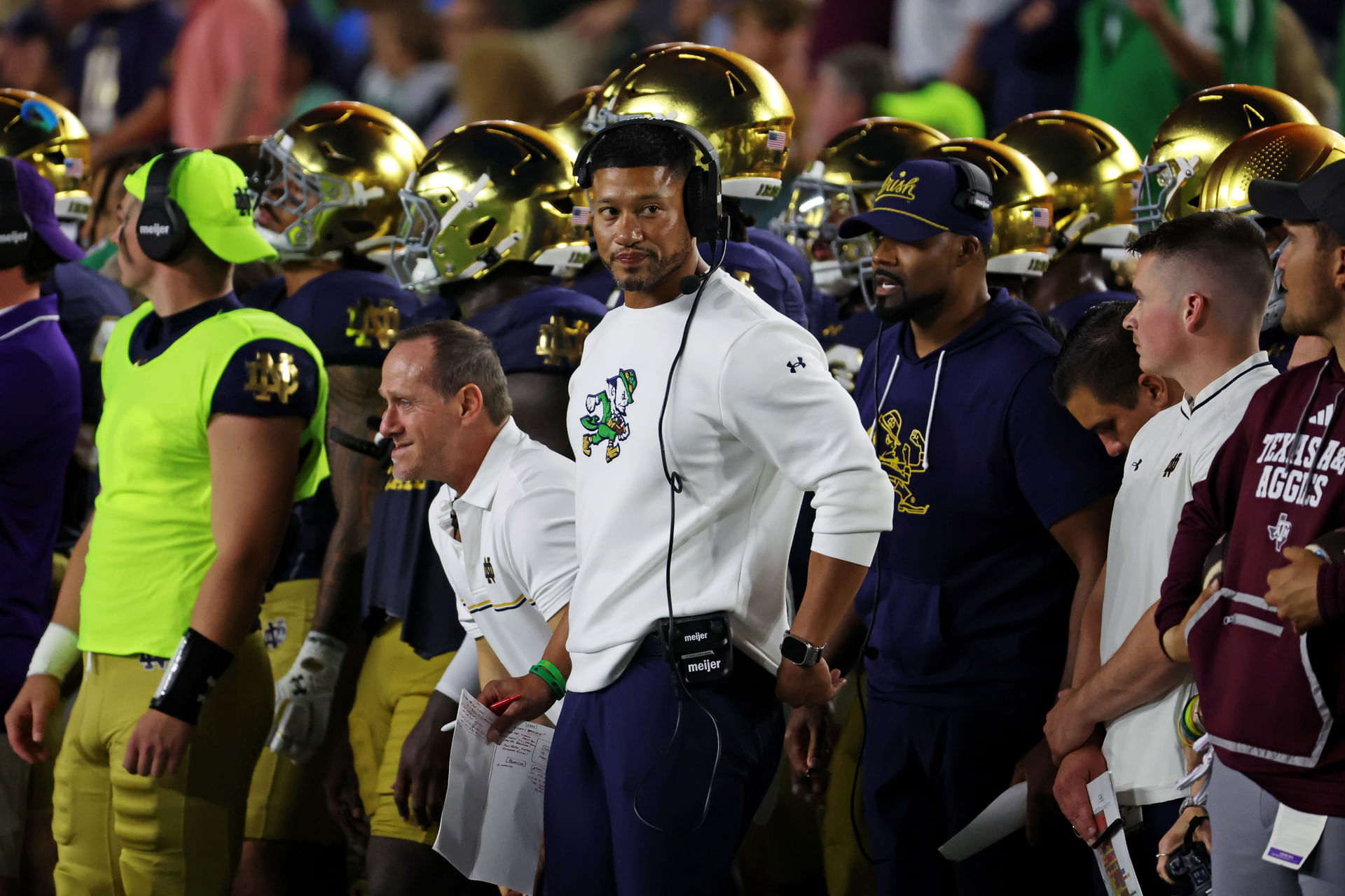 NCAA Football: Texas A&amp;M at Notre Dame - Source: Imagn