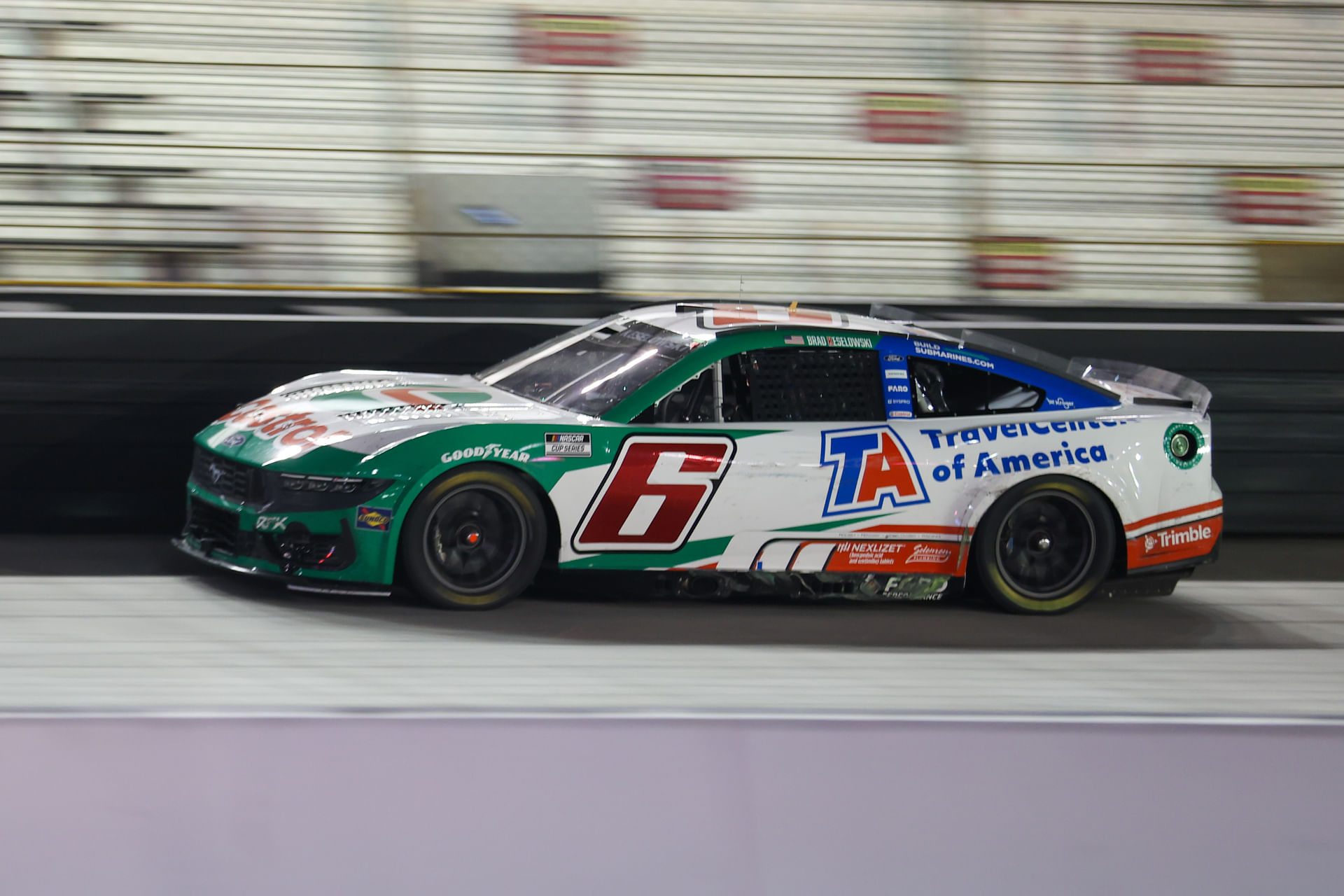 Brad Keselowski drives the #6 Ford Mustang for RFK Racing - Source: Imagn