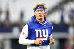 Giants GM Joe Schoen's son Carson drops 2-word message as Jaxson Dart named QB1 for Week 4 vs Chargers