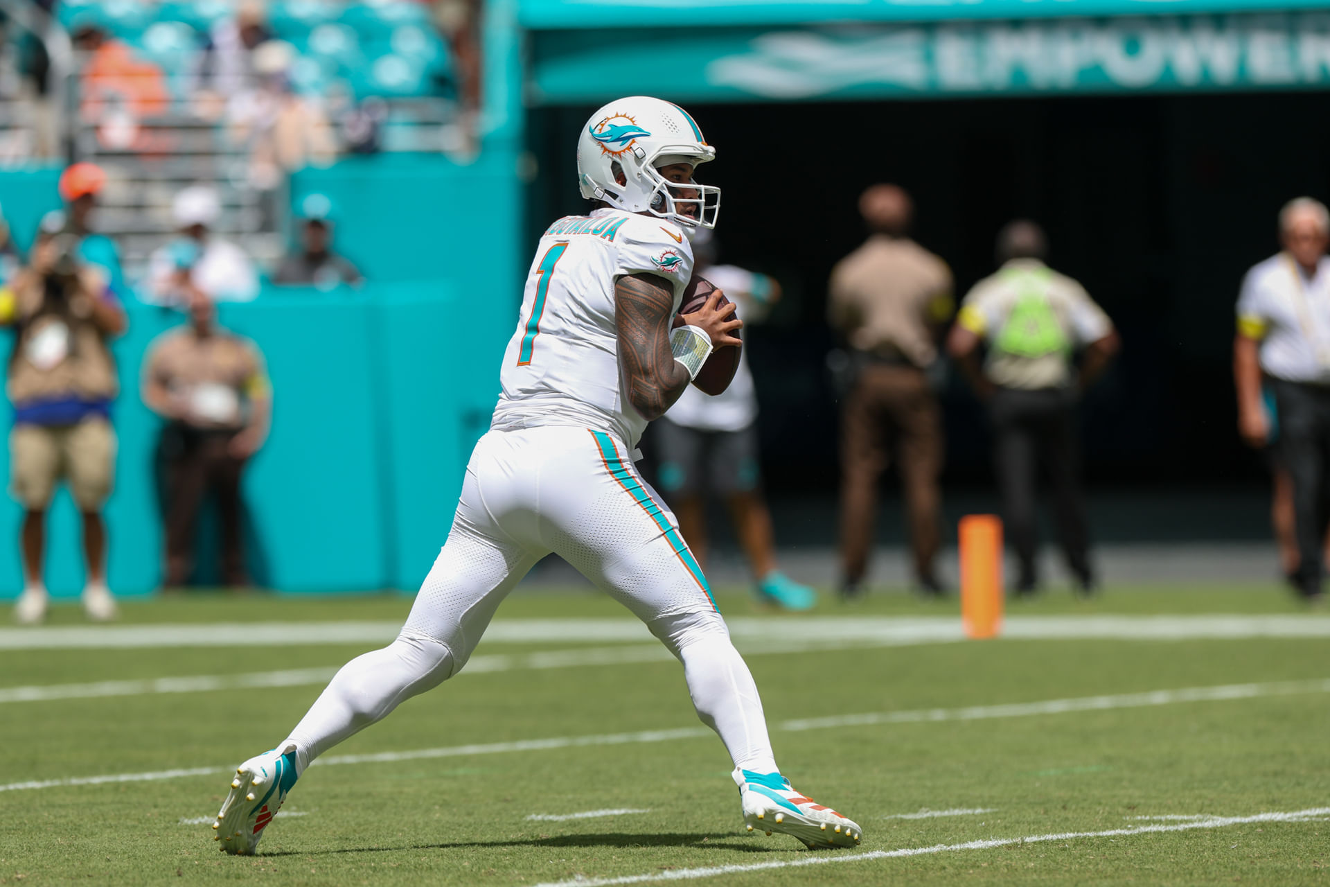 NFL: Miami Dolphins QB Tua Tagovailoa - Source: Imagn