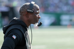 Aaron Glenn caught yelling at Jets players in locker room after embarrassing loss to Dolphins: Report