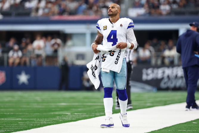 "It can be scary": Dak Prescott teases explosive potential in Cowboys' offense ahead of Week 3 game vs. Bears