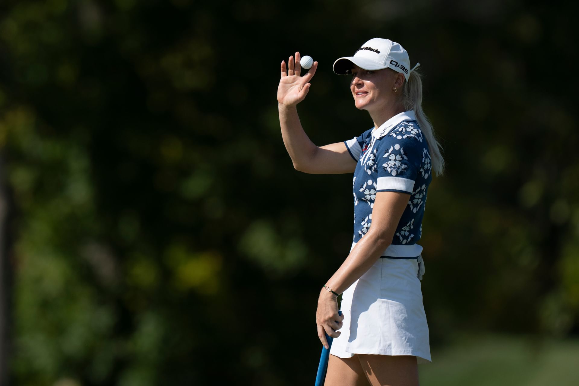 Charley Hull swaps her golf outfit for ‘something a little more fancy’ after Kroger Queen City Championship win