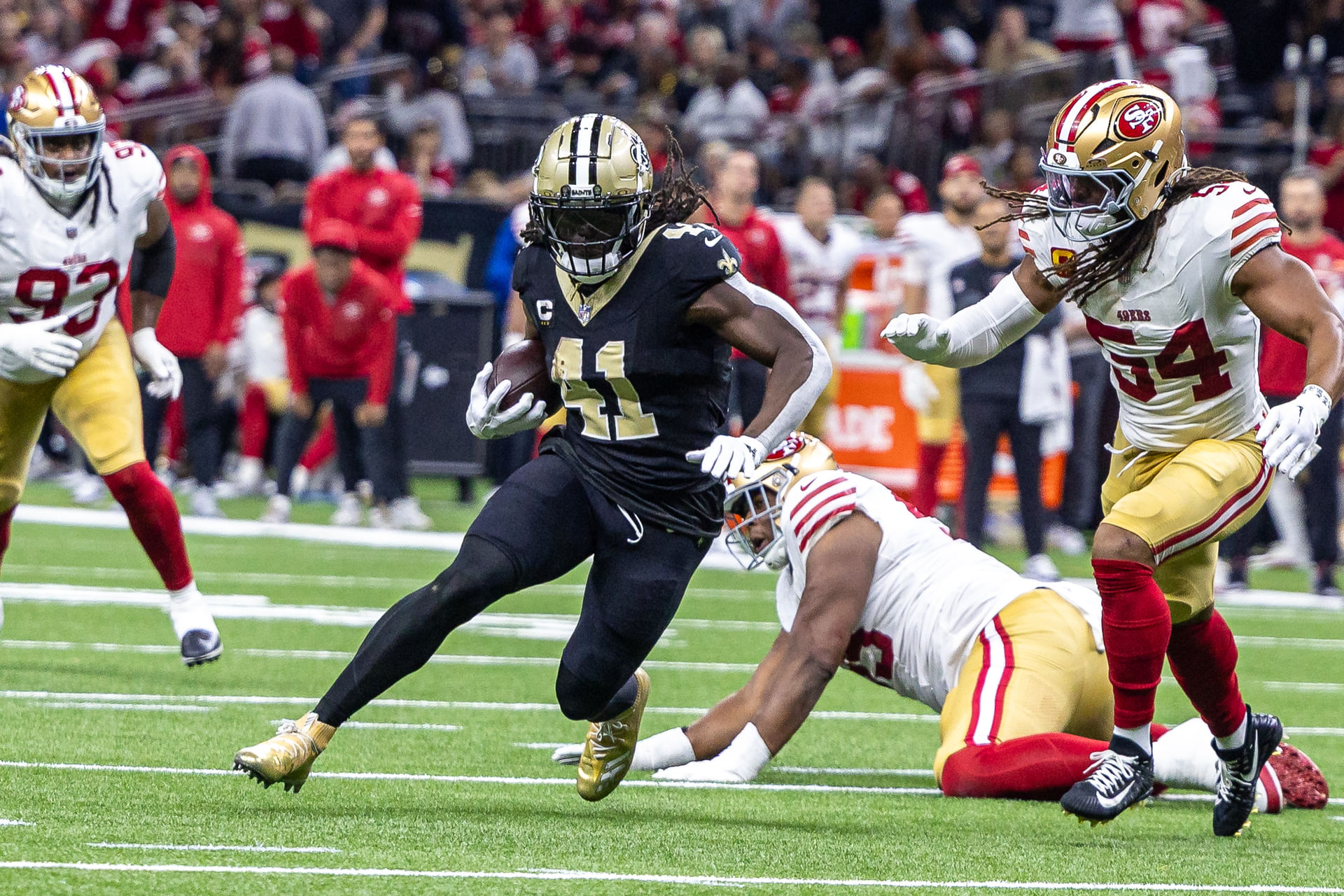 NFL: San Francisco 49ers at New Orleans Saints - Source: Imagn