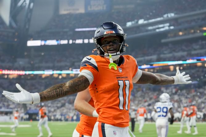 Troy Franklin Waiver Wire Week 3: Should you add Broncos WR? Fantasy outlook and projections explored