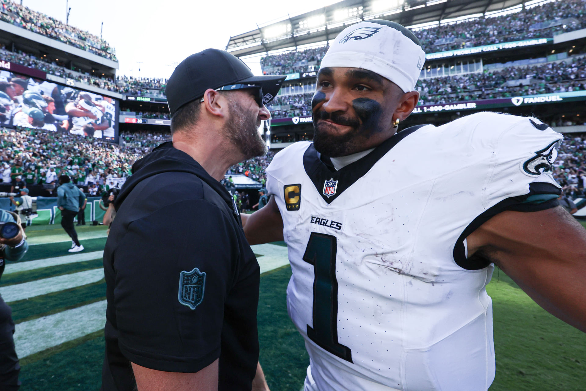 Jalen Hurts at Los Angeles Rams at Philadelphia Eagles - Source: Imagn
