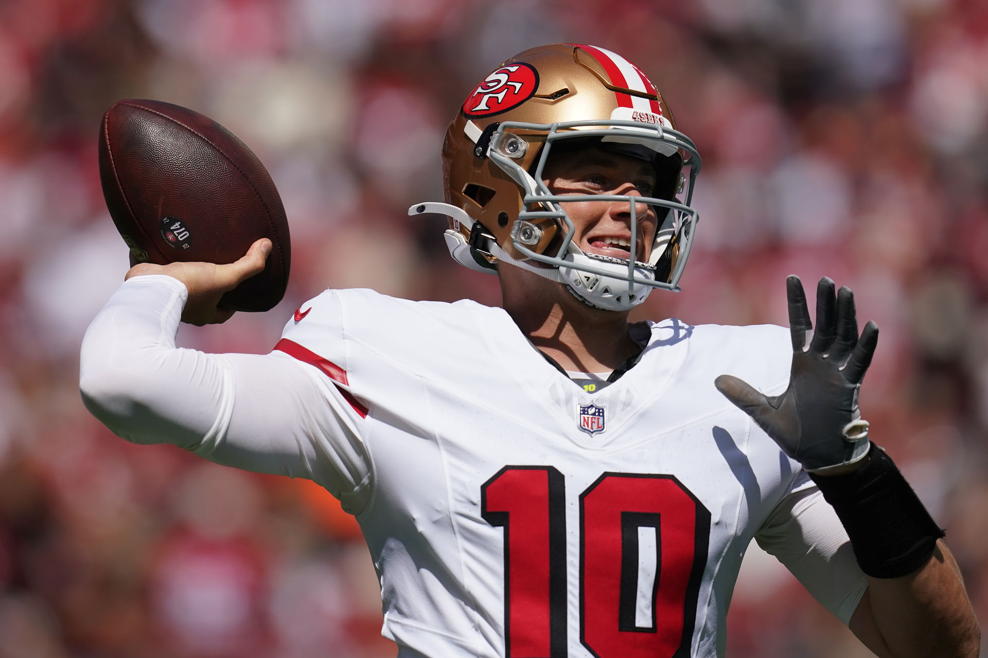 NFL: San Francisco 49ers QB Mac Jones - Source: Imagn