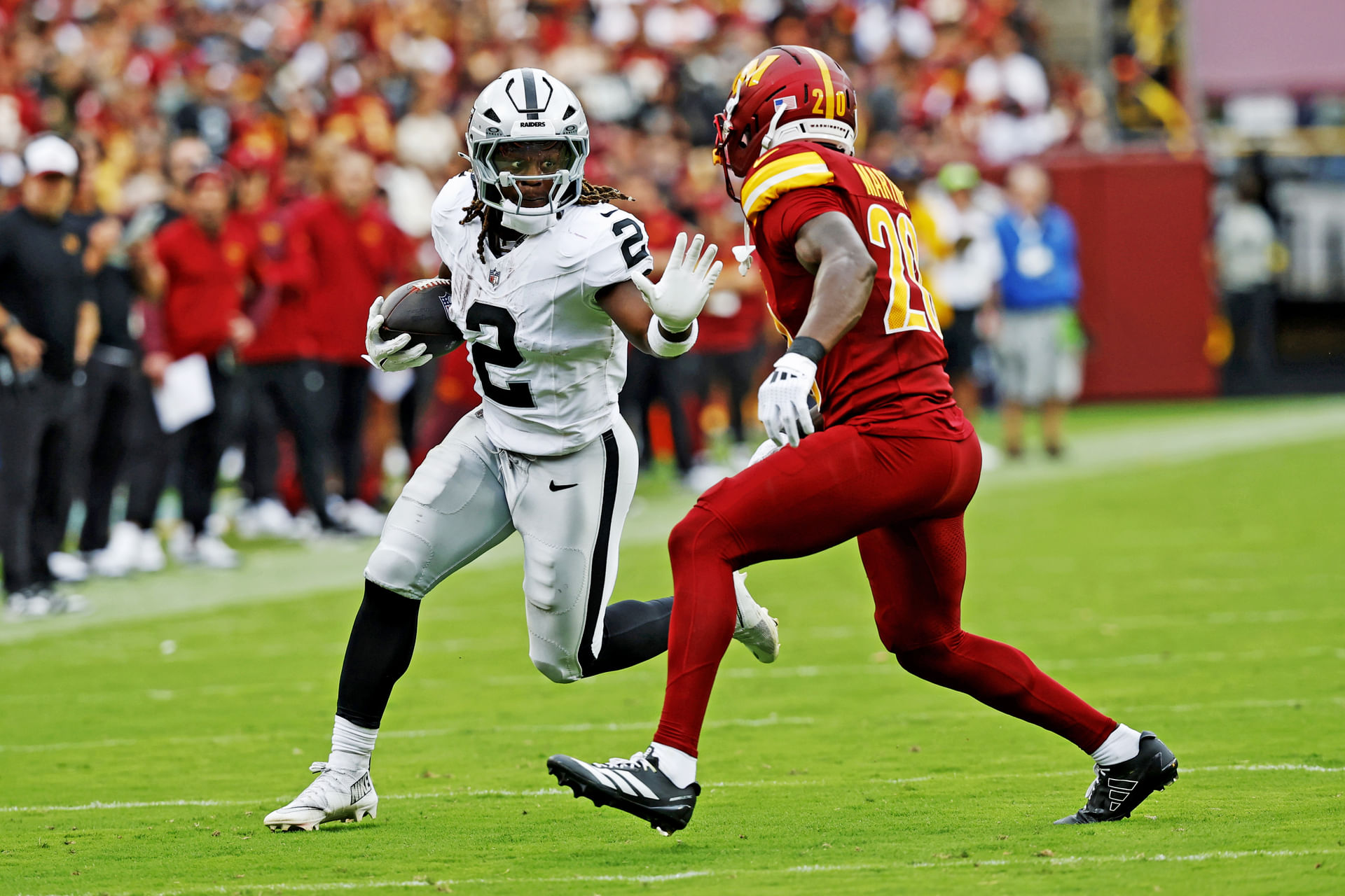 NFL: Las Vegas Raiders at Washington Commanders - Source: Imagn