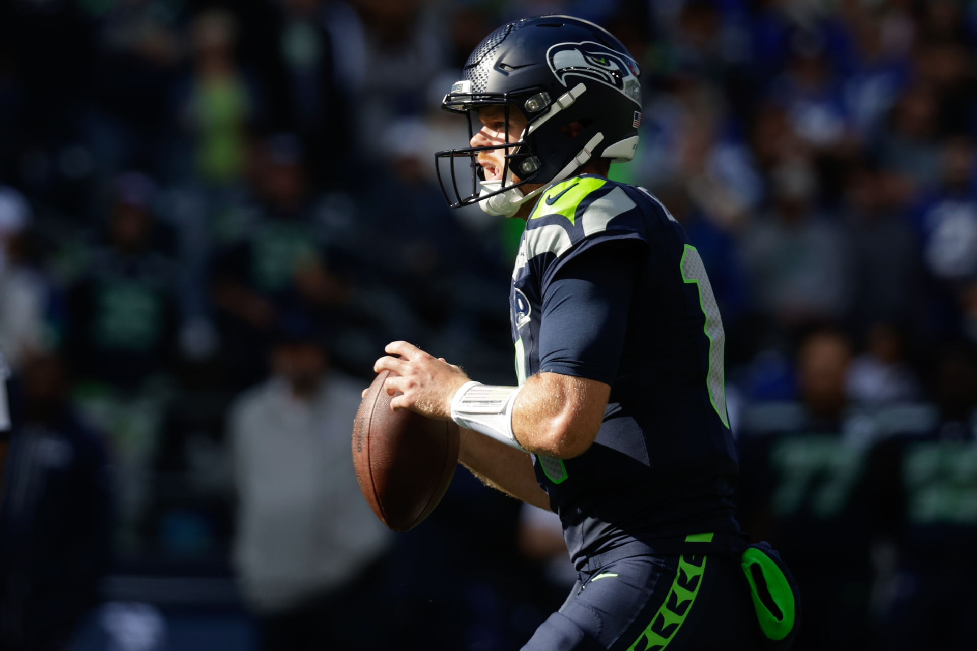 NFL: Seattle Seahawks QB Sam Darnold - Source: Imagn