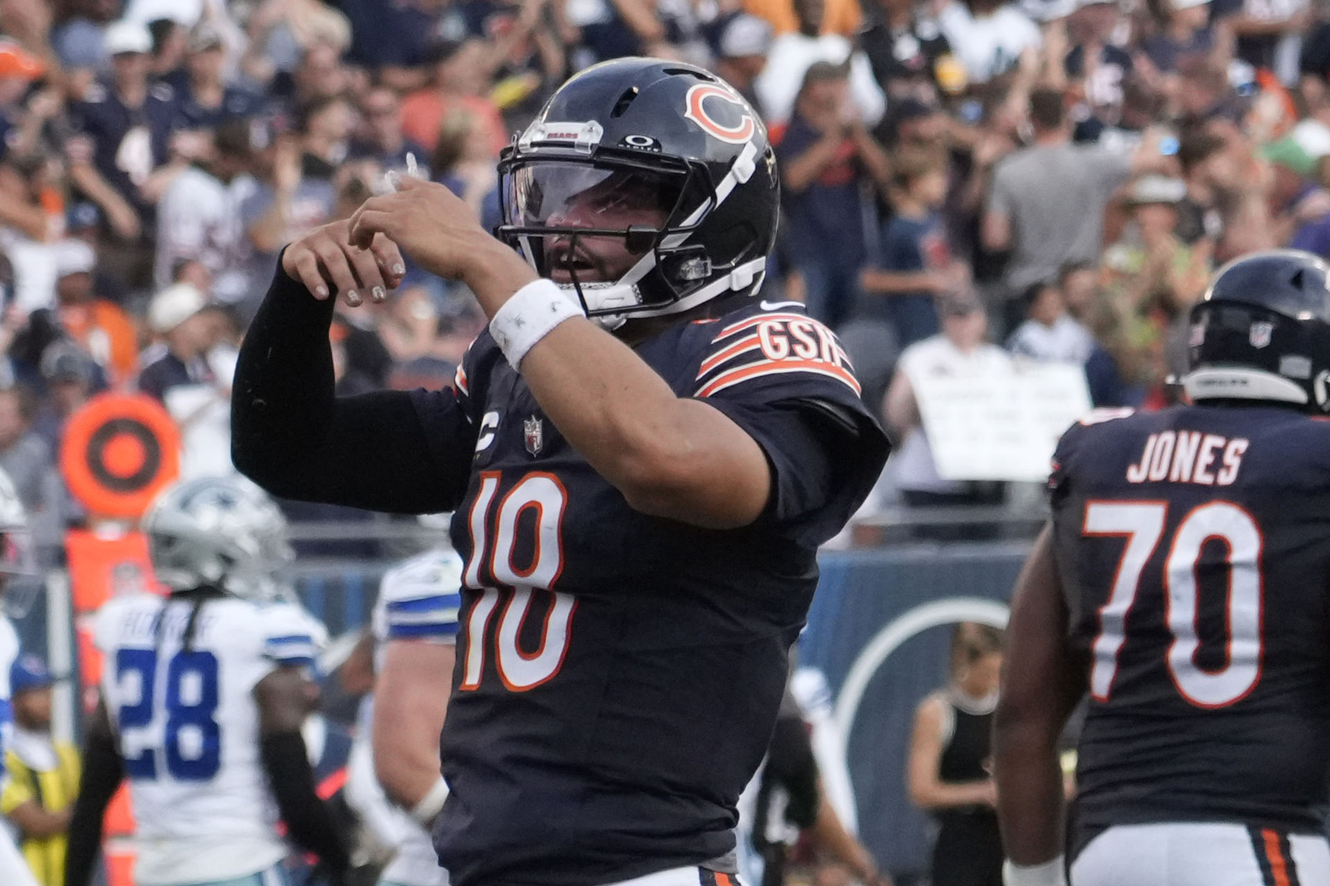 NFL: Chicago Bears QB Caleb Williams - Source: Imagn
