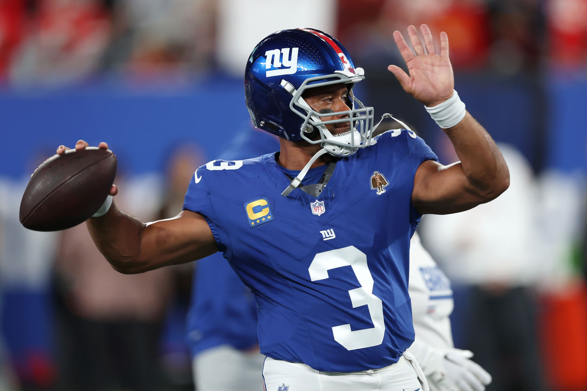 NFL: New York Giants QB Russell Wilson - Source: Imagn