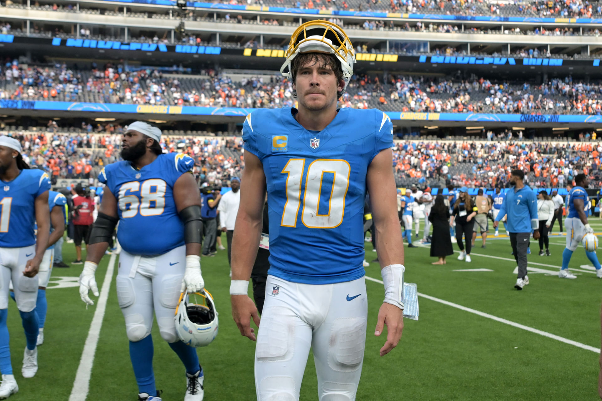 NFL: Los Angeles Chargers QB Justin Herbert - Source: Imagn