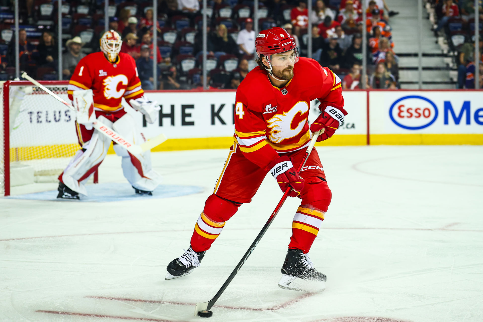 NHL: Preseason-Edmonton Oilers at Calgary Flames - Source: Imagn