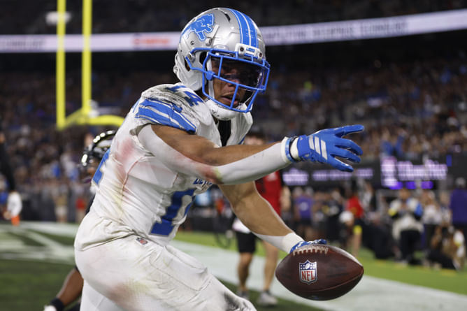 "I run this shit n***a!": Hot Mics catch Amon-Ra St. Brown dropping unfiltered comment after Lions WR scores TD vs. Ravens on MNF