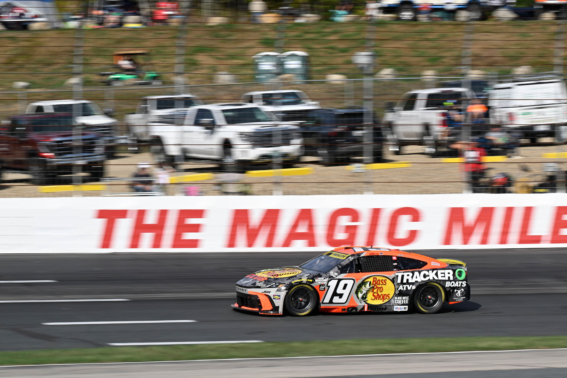 Chase Briscoe drives the #19 Toyota Camry for Joe Gibbs Racing - Source: Imagn