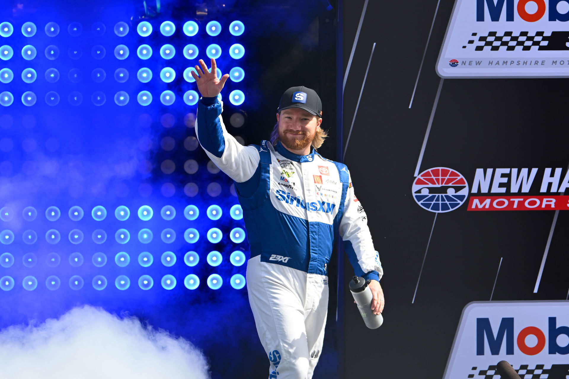Tyler Reddick (45) is introduced before the start of the Mobil 1 301 at New Hampshire Motor Speedway- Source: Imagn