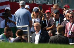 Luke Donald reveals how Donald Trump’s text to Rory McIlroy inspired Team Europe’s viral Ryder Cup chant