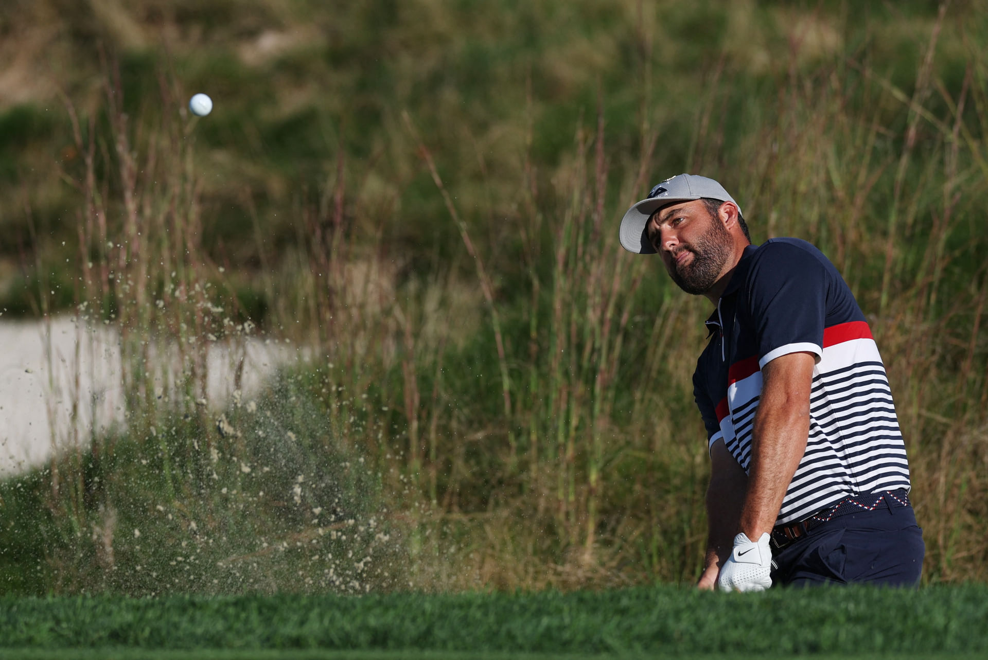 Scottie Scheffler at the 2025 PGA: Ryder Cup - First Day - Source: Imagn