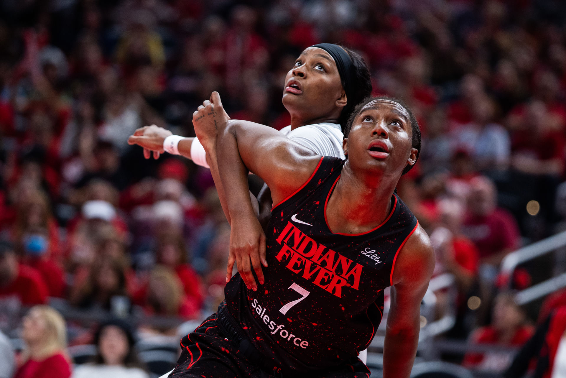 WNBA: Playoffs-Las Vegas Aces at Indiana Fever - Source: Imagn