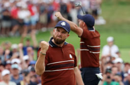 WATCH: Shane Lowry lashes out at fan heckling Rory McIlroy at Ryder Cup