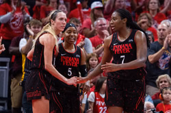 "We're not ready to quit": Lexie Hull makes feelings clear on not letting Aces push Fever around in series deciding Game 5