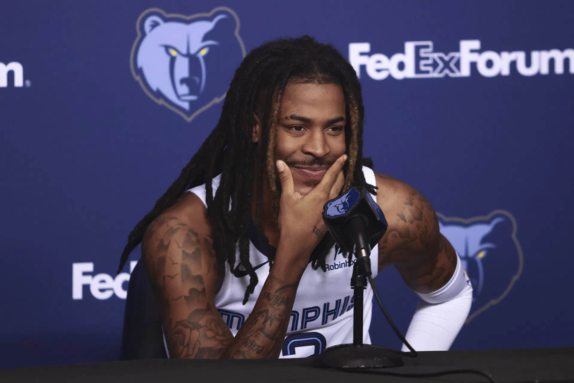&quot;Wanna play 82&quot;: Ja Morant declares bold resolution days after choosing to negotiate next contract without agent (Source: Imagn)