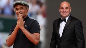 "Reminds me off when you used to kick my a**" - Yannick Noah makes Andre Agassi crack up with amusing remarks after Team Europe's Laver Cup loss