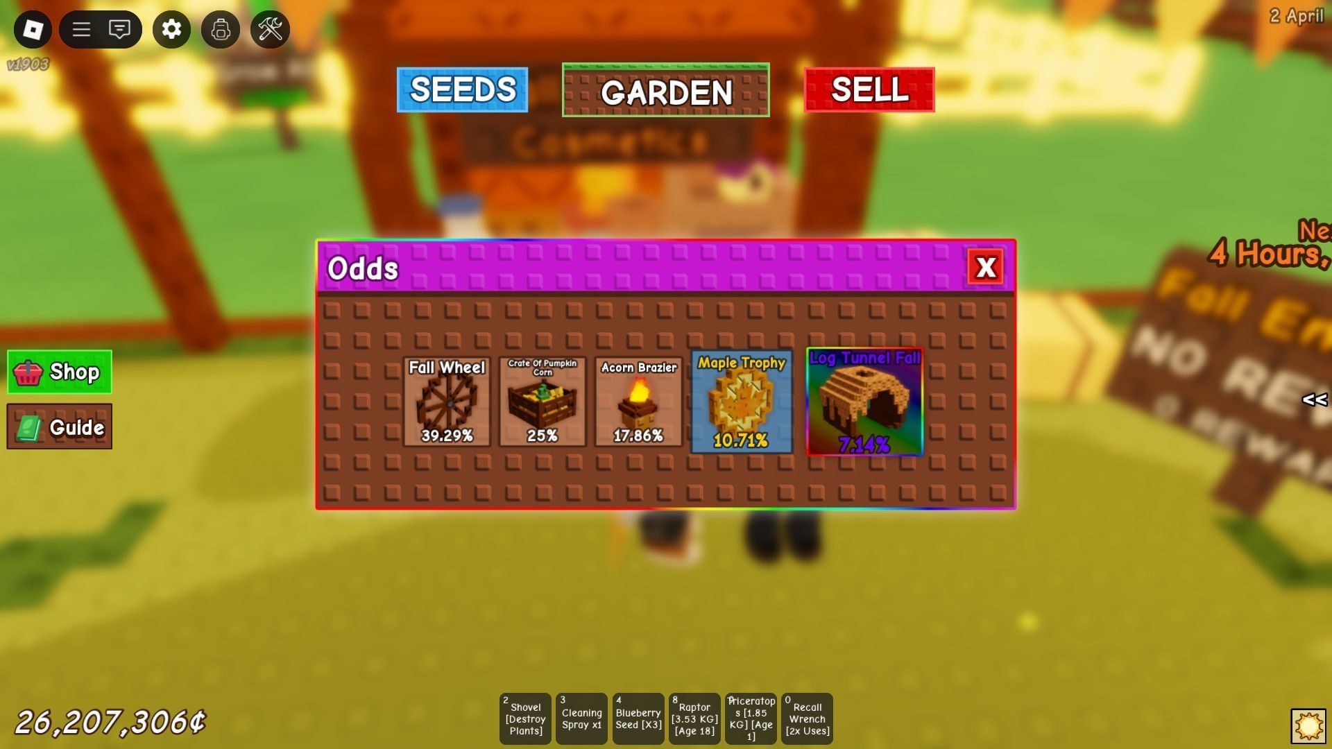 The Fall Crate (Image via Roblox)