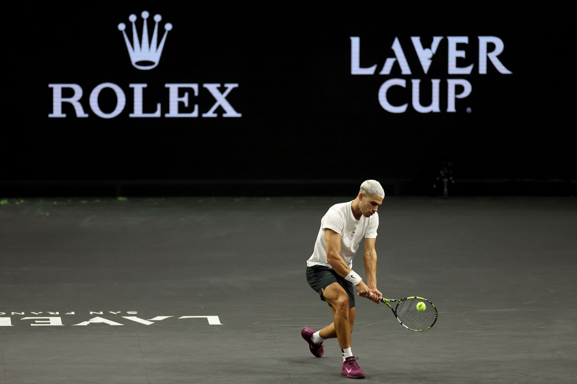 Carlos Alcaraz at the Laver Cup 2025 - Previews - Source: Getty