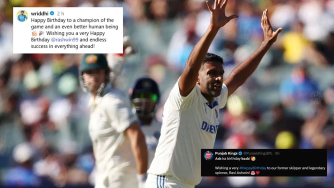"Spun stories into an unmatched legacy" - Cricket fraternity wishes Ravichandran Ashwin on 39th birthday