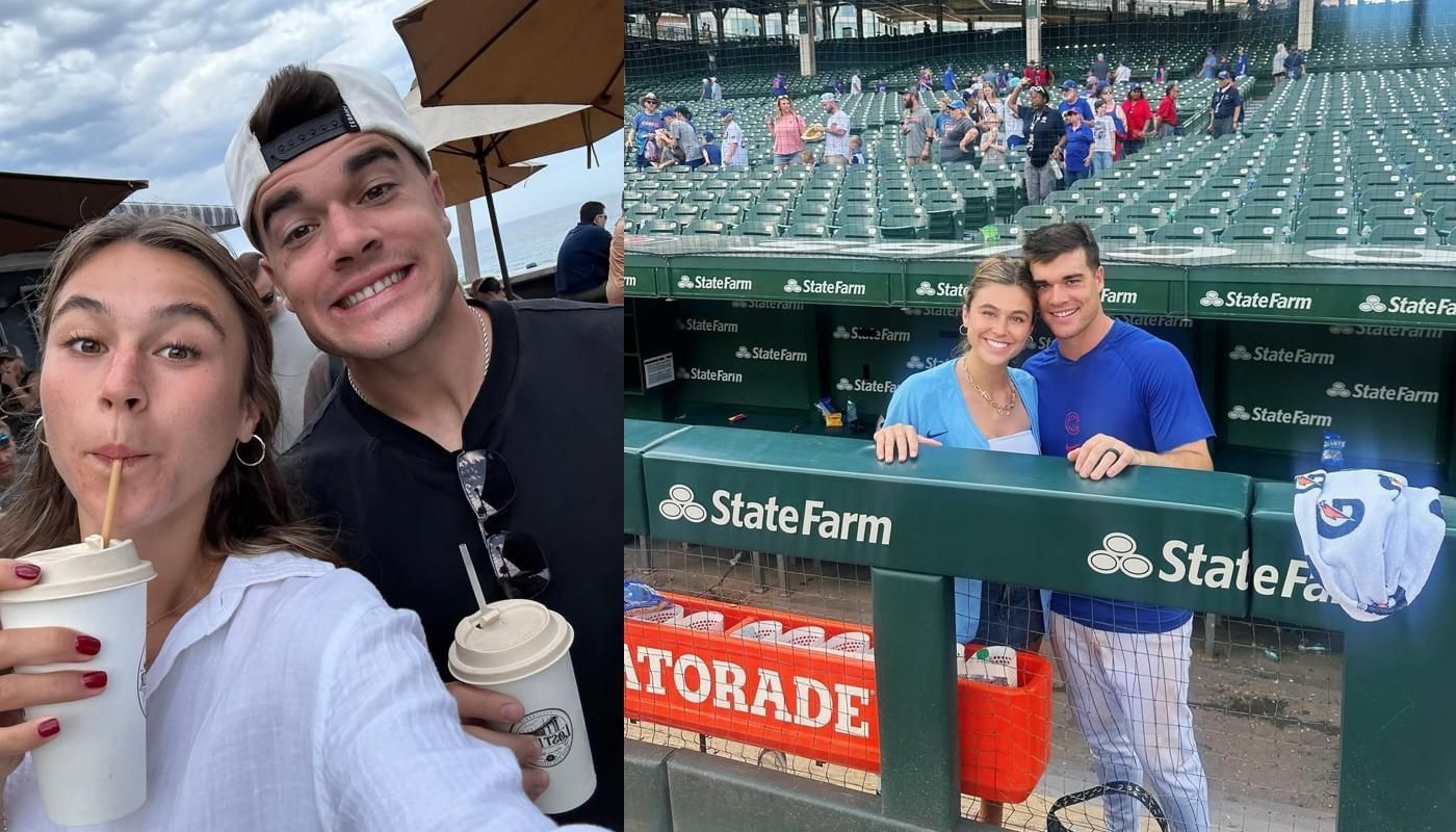 Matt Shaw with his wife.(Via Instagram)