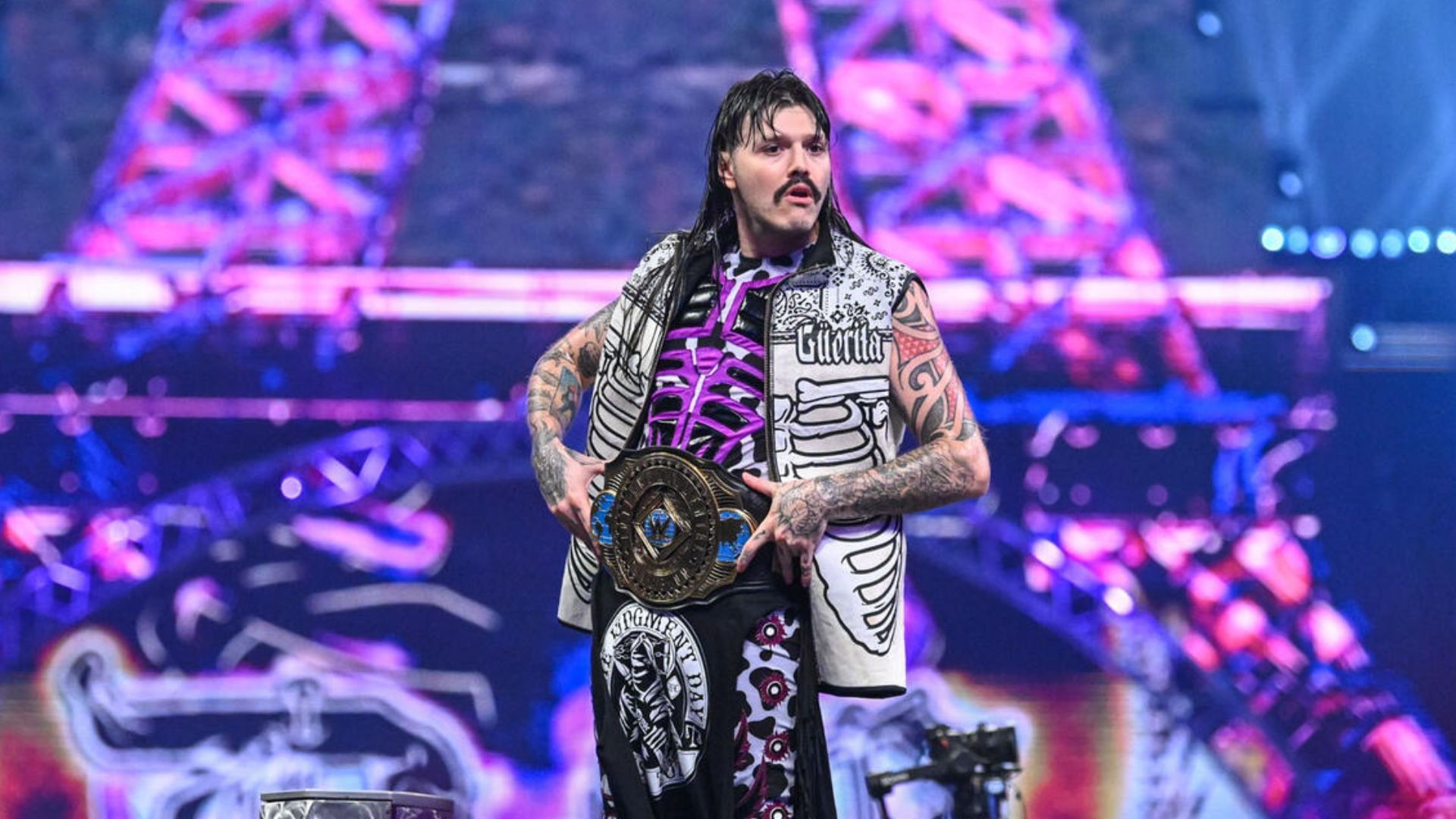 Dominik Mysterio in France! [Image credit: WWE.com]