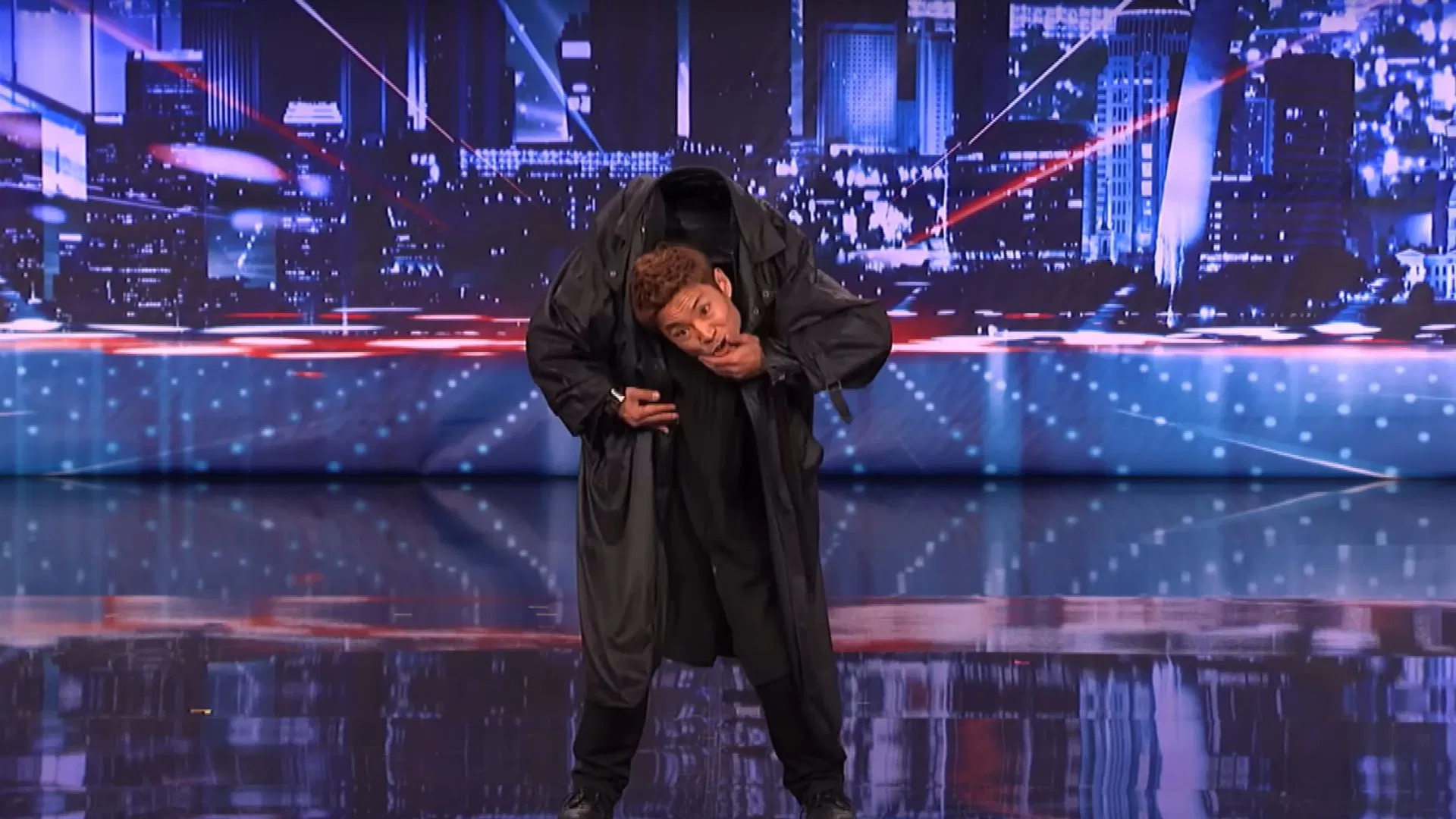 Ebina&#039;s audition (Image via YouTube/America&#039;s Got Talent)