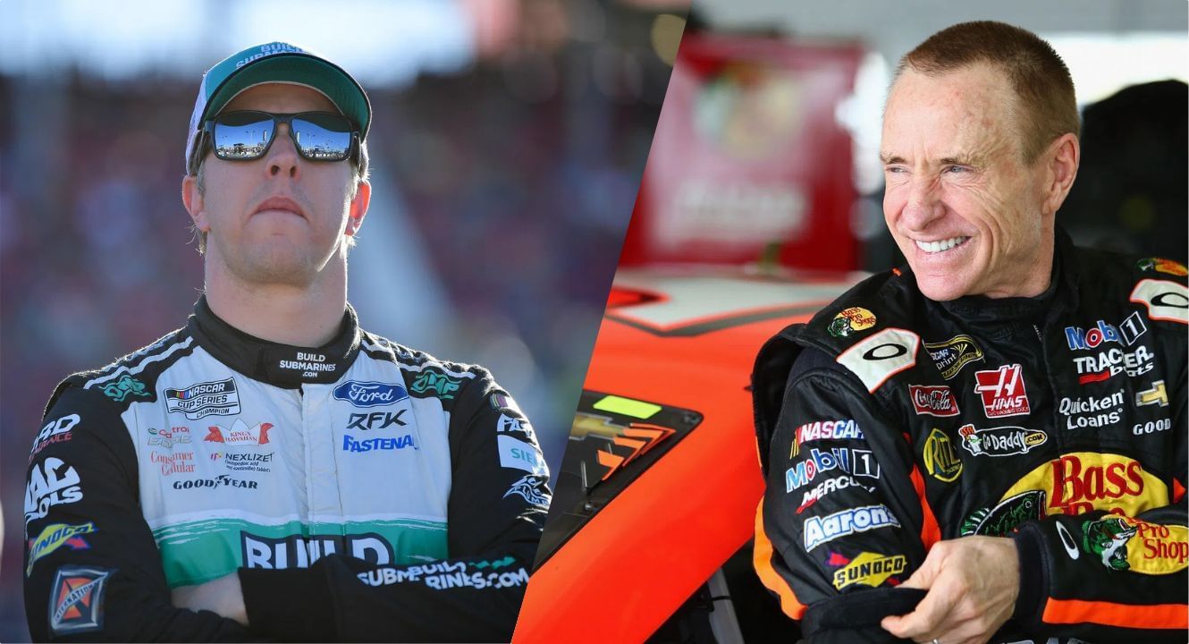 Brad Keselowski and Mark Martin