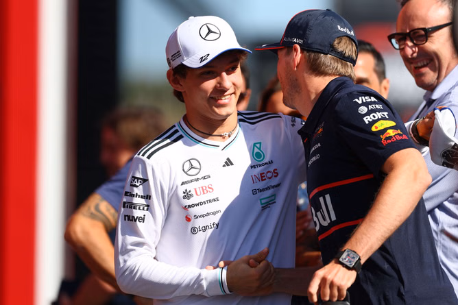 Max Verstappen comments on Kimi Antonelli’s mistake in Zandvoort that resulted in a crash with Ferrari star Charles Leclerc