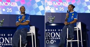 Lewis Hamilton shares a 2-word message for the Tifosi in Italian ahead of the Monza