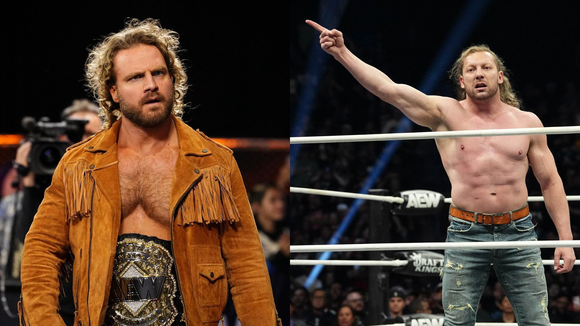 Hangman Adam Page and Kenny Omega have both held the AEW World Championship [Photo: allelitewrestling.com