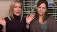 The duo had different pregnancy stories (Image via YouTube/The Office)